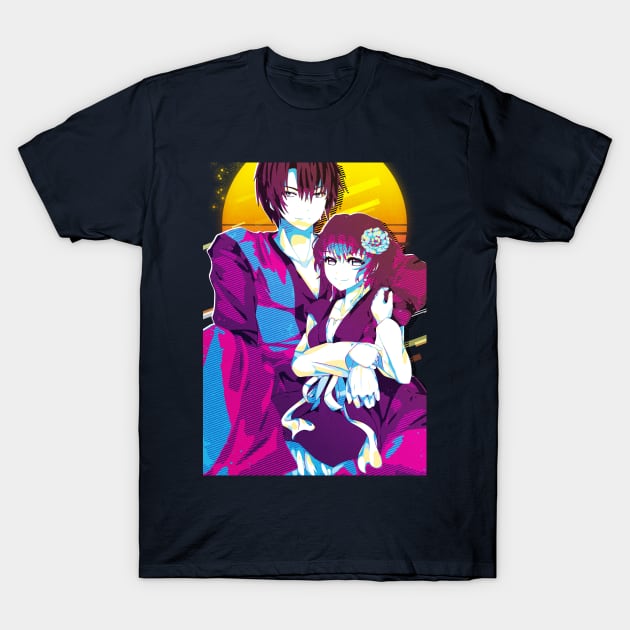 Yona of the Dawn - Hak and Yona T-Shirt by 80sRetro